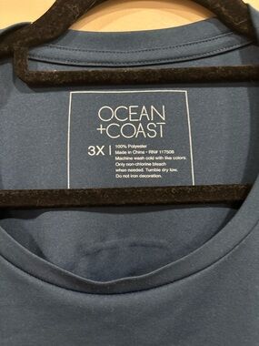 Ocean + Coast Men's Long Sleeve Tee - Blue